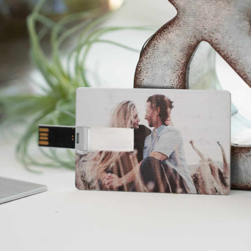 Metallic Credit Card USB Flash Drive